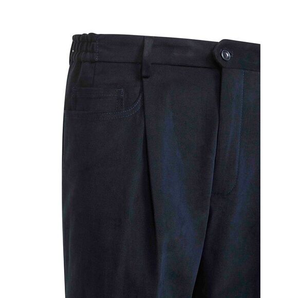 D 4.0 Men Blue Stretch Moleskin Bricklane Trousers